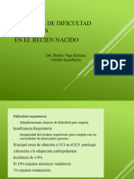 Sindrome de Dificultad Respiratoria R.N.