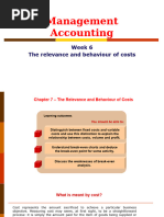 Week 6 - The Relevance and Behaviour of Costs v3 - Tagged