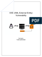 XXE (XML External Entity) Vuln