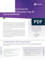 Owasp Api Security Top 10 Cheat Sheet A4