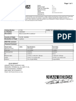 Certificate of Analysis Page 1 of 1