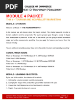 Module 4-Tourism Product