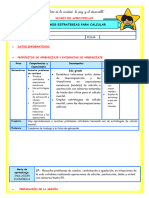 2º E11 s2 Sesion d2 Mat Usamos Estrategias para Calcular