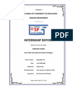 Internship Report