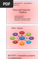 MATH Q2 Lessson 26 Prime and Composite Numbers Marvietblanco