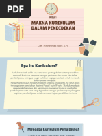 Makna Kurikulum Dalam Pendidikan