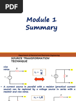 Module 1 - Summary