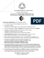 UKMT - JMC - Junior Mathematical Challenge 2004 - Questions