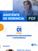 Modulo 1 - Asistente de Gerencia