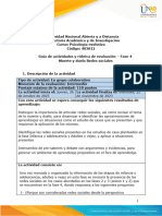 Guia de Actividades y Rúbrica de Evaluación - Fase 4 - Redes Sociales - Muerte y Duerlo