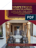 Matriculation Exam Guide For Criminal Procedure in Uganda by Lubogo First Edition TR