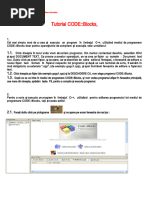 Tutorial CODE::Blocks,: # Scris Pentru Elevi, de Către Prof. Geacăr Cosmin, Profesor Informatică