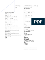 Canciones Domingo Central y Actividad Jóvenes