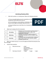 IELTS Reading 01 Developing Reading Skills