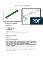 Four Bar Velocity - Reyes Lab 03