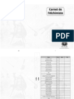 Carnet de L'alchimiste - Impression Facile - 1