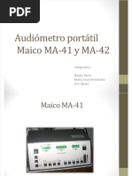 Dokumen - Tips Audiometro Portatil Maico Ma 21 y Ma 42