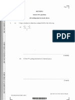 CSEC June 2019 Mathematics P2