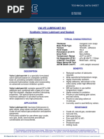 Valve Lubricant 601 - Tech Data Sheet (2015)