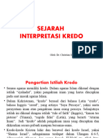 Interpretasi Kredo