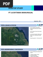 Desktop Study PT Luckytama Manunggal