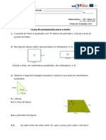 Ficha de Trabalho 2 - Modulo A1 - Matematica