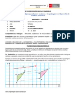 Resuelve Problemas de Movimiento y Localización: Actividad de Aprendizaje Semana 22