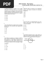 Ray Optics