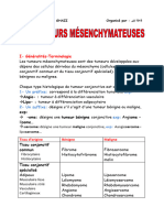 20-Tumeurs Mésenchymateuses