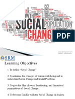 Social Change PPT by Durai Chandra Sekar V