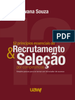 Livro - 12 Princípios Essenciais Do Recrutamento e Seleção Por Competencias