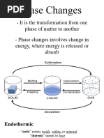 General Chemistry 2 Q1 Lesson 5 Endothermic and Exotheric Reaction and Heating and Cooling Curve