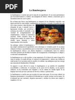 Historia de La Hamburguesa