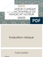 Chapitre 7 - Evaluation Clinique Et Fonctionnelle Du Handicap Moteur