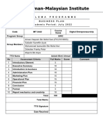 IMT2442 BUSINESS PLAN Salashake