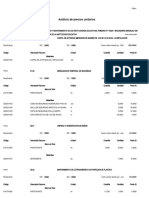 Análisis de Precios Unitarios: Página