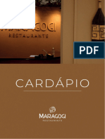 MODELO EDITÁVEL: Cardápio Atrarivo para Restaurante