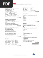 Dokumen - Tips - Elementary Quhick Check Test 1a Quick Check Test 1a Thanks D Youre Welcome