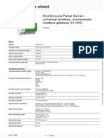 EcoStruxure Panel Server - PA