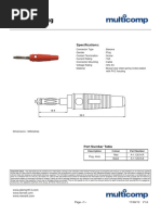 Banana Plug: Specifications