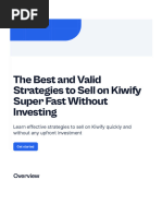 The Best and Valid Strategies To Sell On Kiwify Super Fast Without Investing