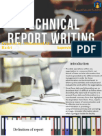 Writing Technical Reports