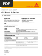 Gip Panel Adhesive