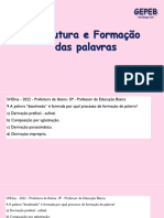 Formação de Palavras