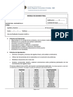 Actividad de Cierre - Modelo de Examen Final