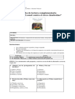 Prueba de Lectura Complementaria Pelusa y Leonel Contra El Circo Clandestino