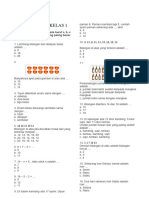 Soal Matematika Kelas 1 Part 2