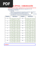 Ficha Óptica Comunicacion