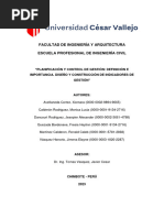 Planificación y Control de Gestión Definición e Importancia. Diseño y Construcción de Indicadores de Gestión