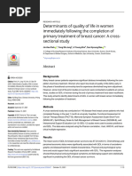 Determinants of Quality of Lif